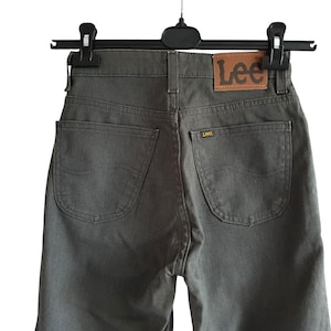 Vintage Lee Jeans Dark Green Lee Dallas High Rise Jean Pants Size XS  W26 L31