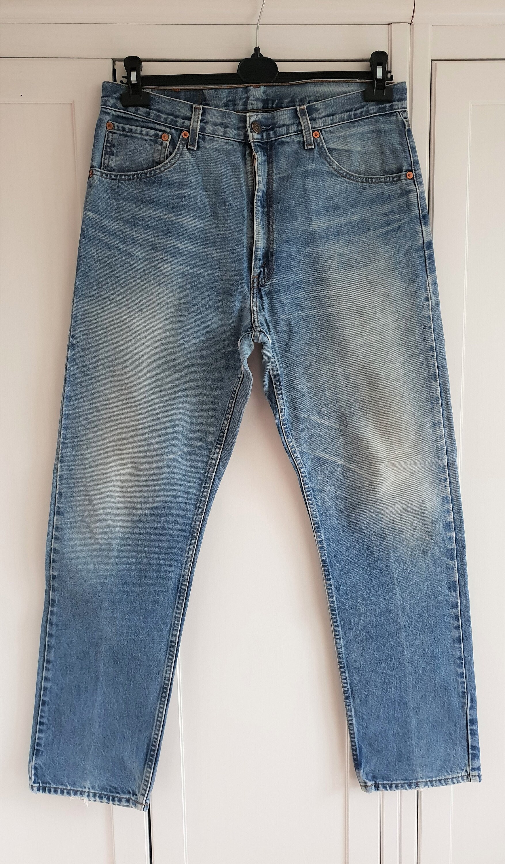 Levis 521 Jeans Blue Vintage Levi's Jeans Size W35 W36 L32 | Etsy Singapore