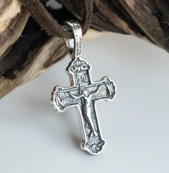 Etsy cheap crucifix necklace