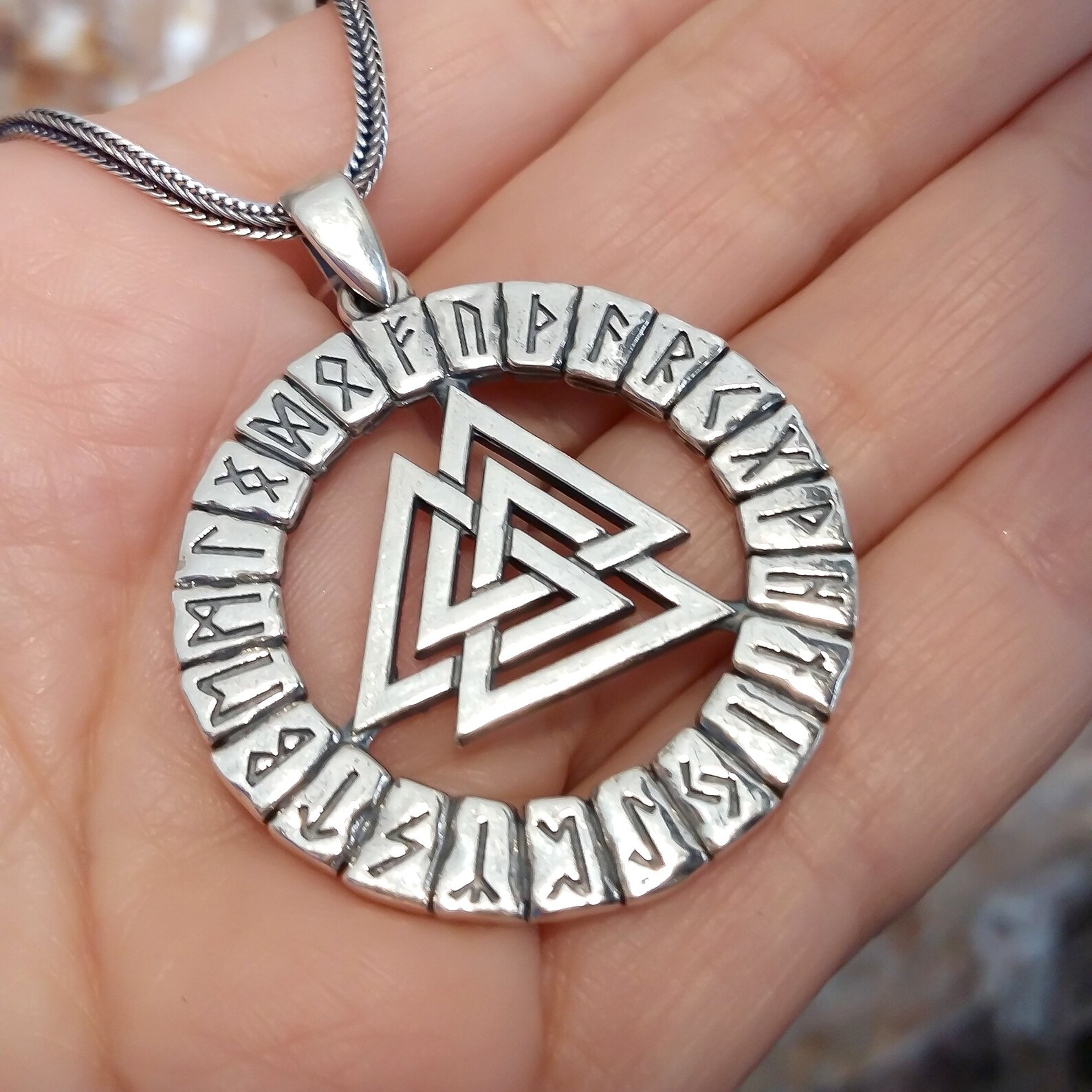 valknut necklace