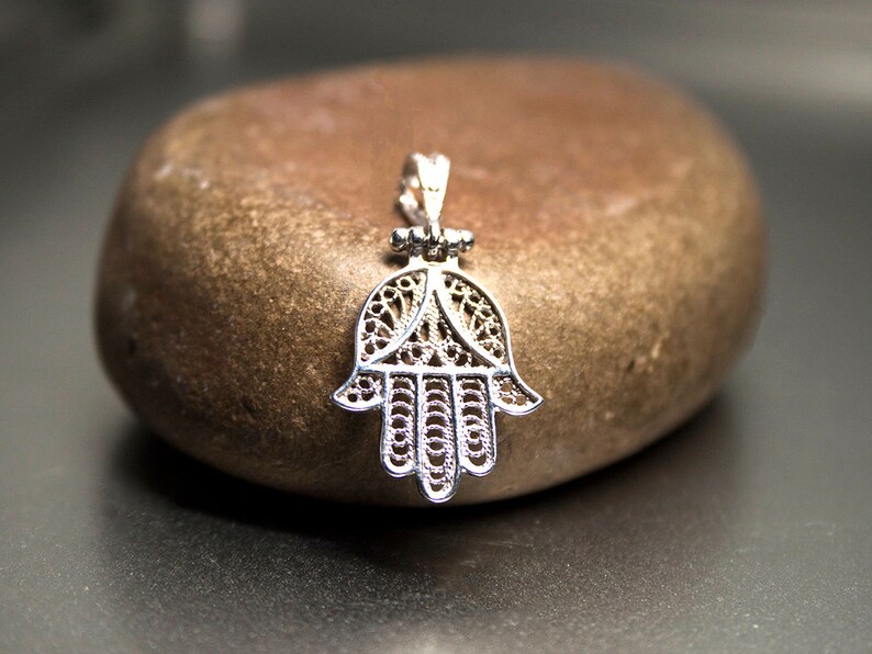 USA vendeur Main de Dieu pendentif argent sterling 925 hamsa BEST DEAL Bijoux Cadeau