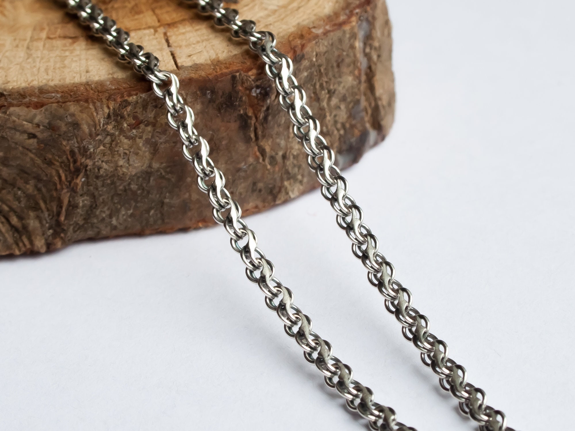 Various Designs to Choose From 925 Solid Sterling Silver Chains Necklace Various Designs to Choose From 925 Solid Sterling Silver Chains Necklace