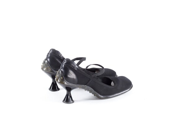 MIU MIU A/W 1999 Hourglass Diabolo Bubble Square T