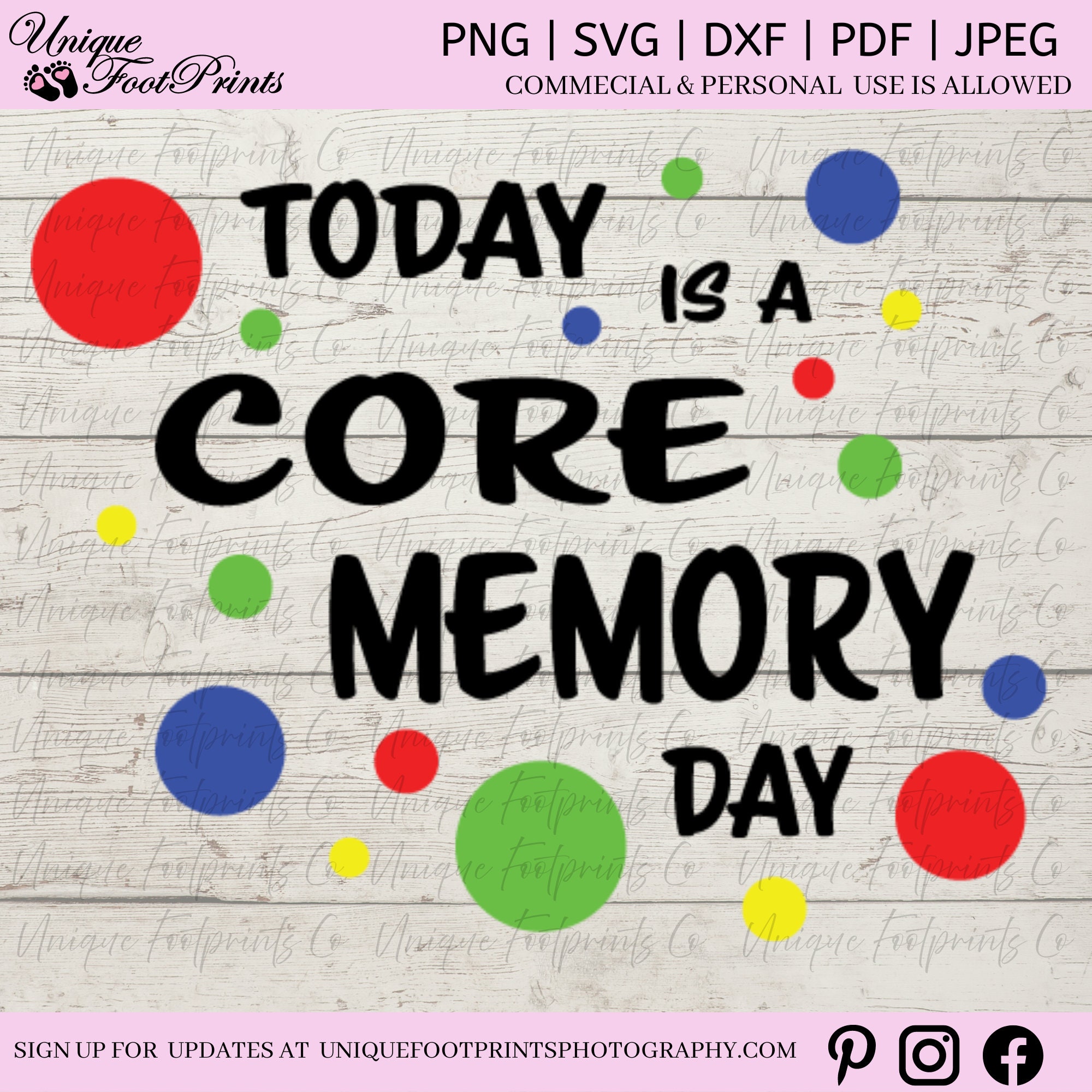 Today is a Core Memory Day Svg, Family Trip Svg, Magical Vacation Svg ...