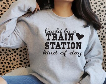 Could Be A Train Station Kind Of Day - Western Quotes SVG - Digital Download - Trendy 2025 Design-yellowstone