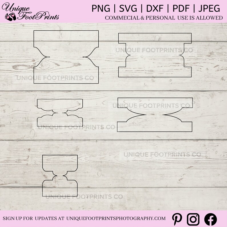 Tab Dividers Template Divider SVG Planner Divider Template Planner