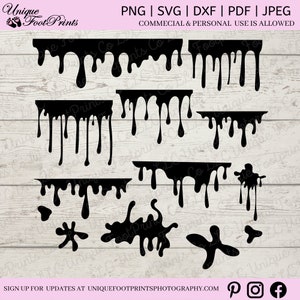 dripping SVG bundle, Blood drip, honey drip, paint splots, dripping template, dripping PNG, dripping font, water drips, dripping, cricut,SVG