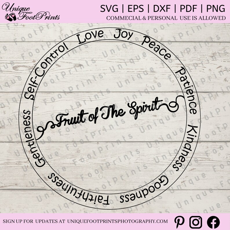Download Fruit of the Spirit SVG SVG Files Inspiration SVG-Religion ...