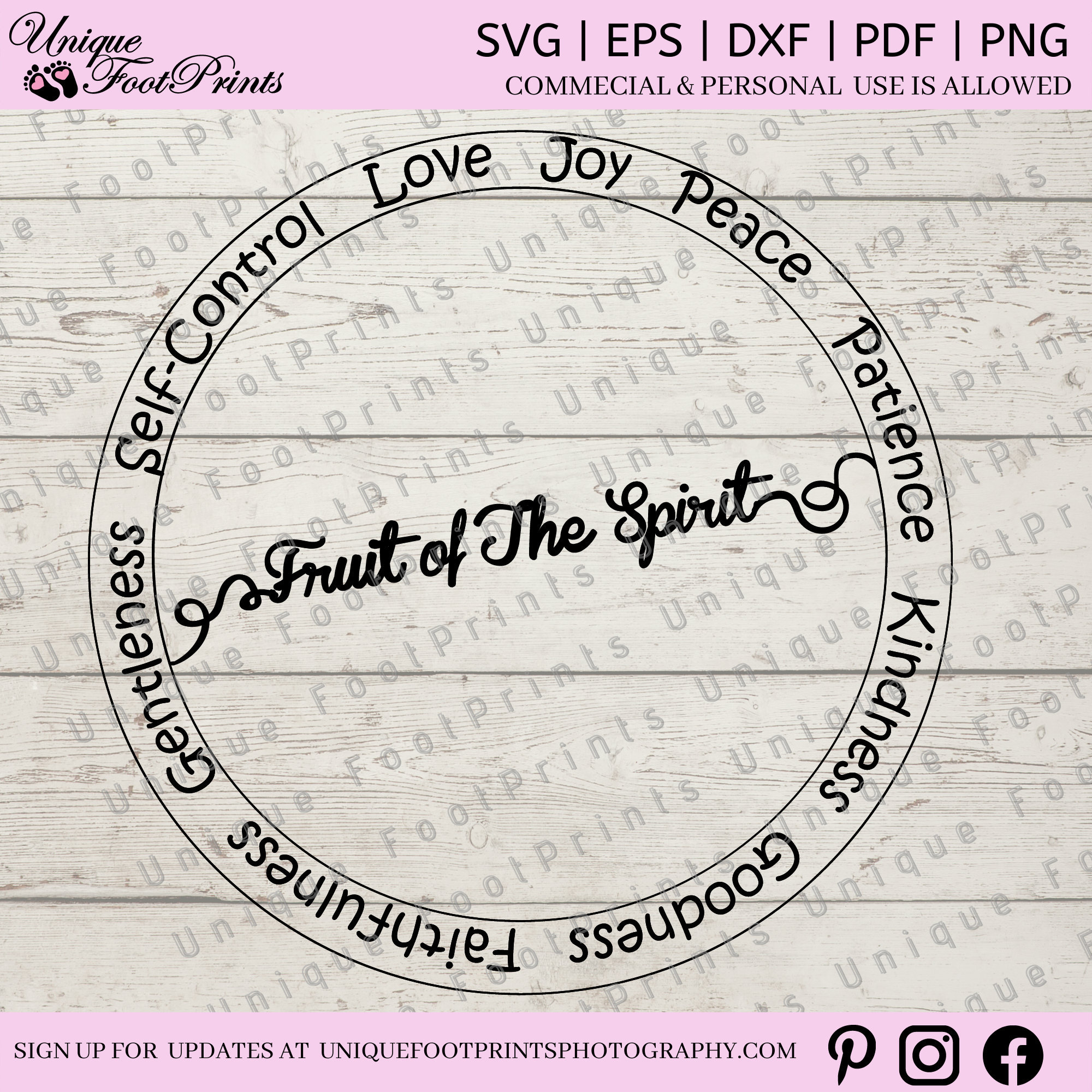 Fruit of the Spirit SVG SVG Files Inspiration Svgreligion Quotes Svg