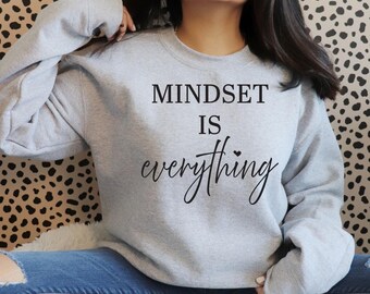 Mindset Is Everything SVG | Motivational Quote SVG | Inspirational Shirt Design | Cricut Cut File