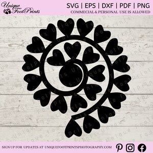 paper flowers-rolled Flowers SVG-3D flower-SVG-3D print file-paper files-3D paper flowers-paper flowers SVG-paper craft-paper svg-flower svg