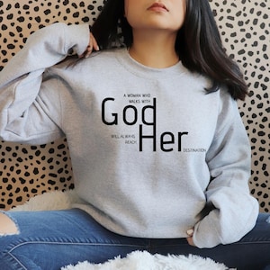 A Woman Who Walks With God SVG-Christian Quote Digital File- Religious Faith SVG-Grace & Blessings PNG for Cricut-bible verse-woman of faith