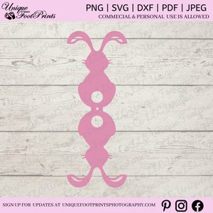 Rabbit lollipop / Sucker holder design svg / dxf / eps files. Digital download. For Cricut, Silhouette, Scan n cut etc. lollipop holder SVG