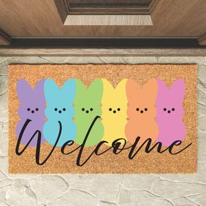 Peeps Svg | Welcome Sign Svg | Cut Files Cricut | Peeps Png | Farmhouse Sign Svg | Easter Peeps | Easter Welcome Sign | Easter Shirts Svg
