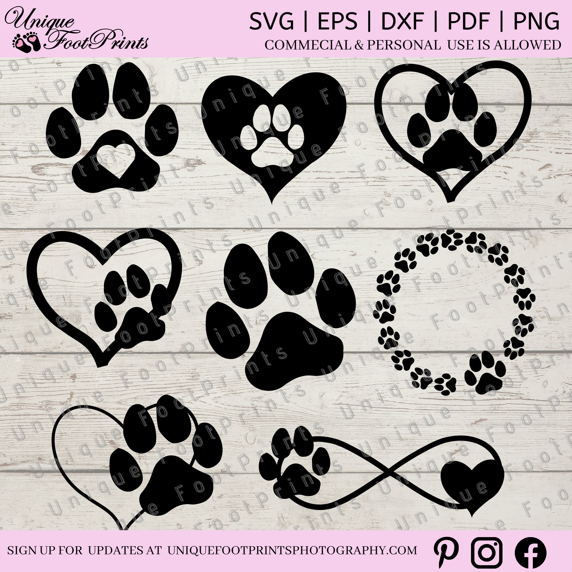 zampa SVG- cane SVG- amante dei cani SVG- impronta zampa svg- forma zampa- impronte cane- impronte svg- cose cane svg- file amanti cani- affari cane-