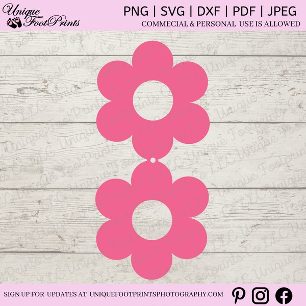 flower lollipop / Sucker holder design svg / dxf / eps files. Digital download. For Cricut, Silhouette, Scan n cut etc. lollipop holder SVG