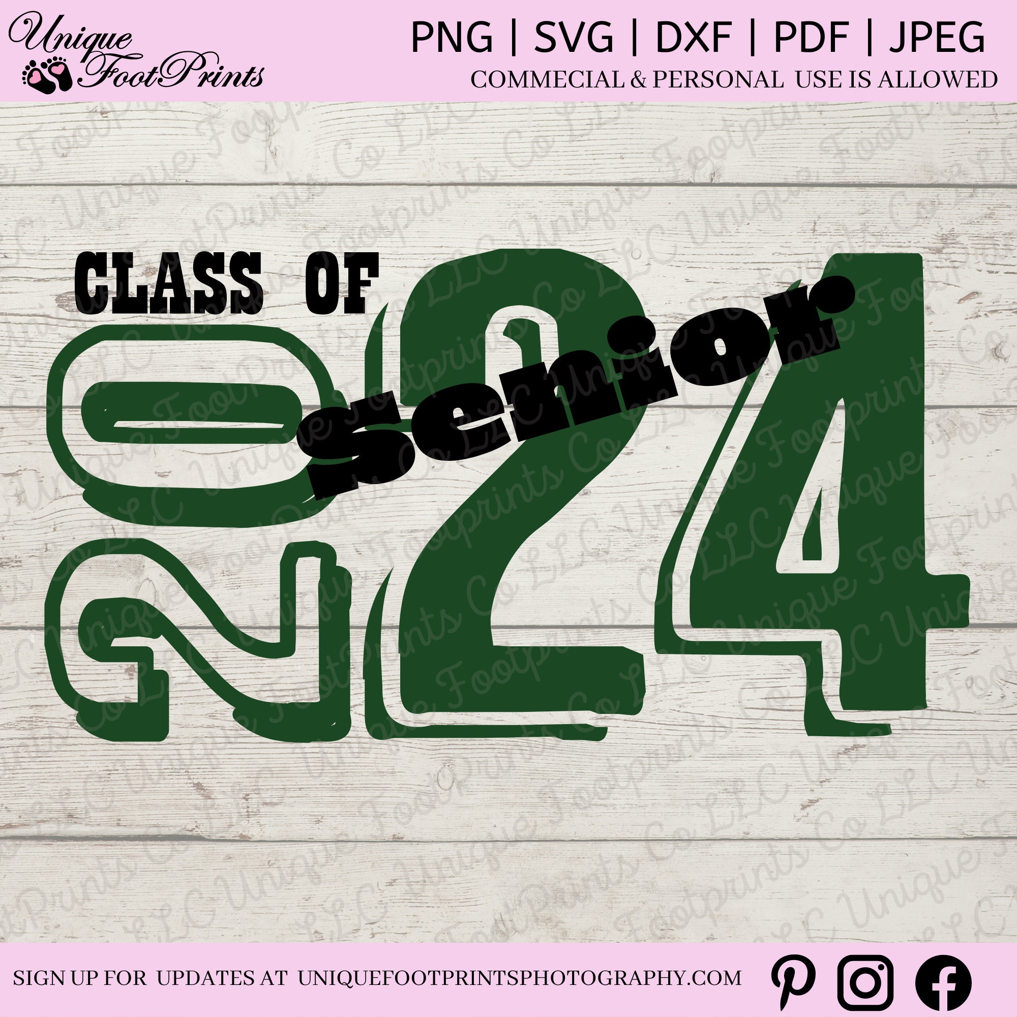 class of 2024, graduation, high school senior, senior 2024, senior SVG