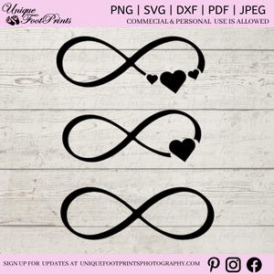 Infinity Svg | Infinity Cut File | Instant Download | Valentines Day Svg | Infinity Png | Infinity Sign | Infinity Silhouette