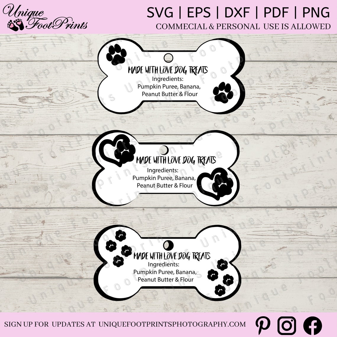 Dog Treat Svgdog Treat Labelslabel Svgdog Svg Treat Tags Dog Tags