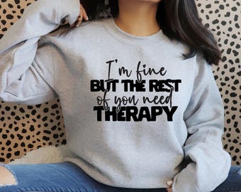 Salud mental divertida SVG - Respuesta al trauma SVG - Humor de salud mental - Ansiedad SVG - Archivo de corte Cricut - SVG sarcástico - Salud mental divertida SVG