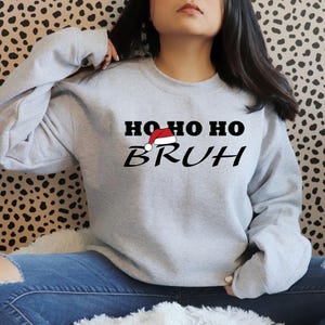 Bruh Christmas Svg / Bruh Santa Hat / File di taglio / Maglietta con labbra da football / Maglietta pacifica / Maglietta di Natale Svg / Bruh Candy Svg