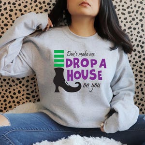 dont make me drop a house on you svg - funny house design - digital download - craft tool-wicked witch-wicked svg-funny svg-wicked funny svg