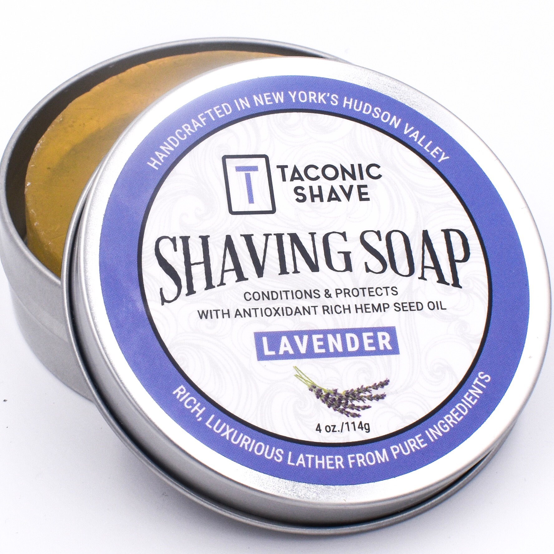 Lavender Handcrafted Shave Soap with Antioxidant Rich Hemp Etsy