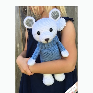 Amigurumi Polar Bear Pattern - Instant Download - Crochet Pattern
