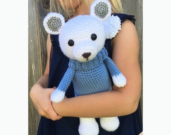 Amigurumi Polar Bear Pattern - Instant Download - Crochet Pattern