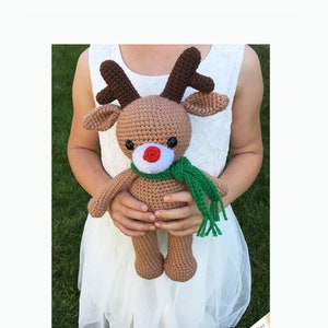 Amigurumi Reindeer Pattern - Instant Download - PDF Crochet Pattern