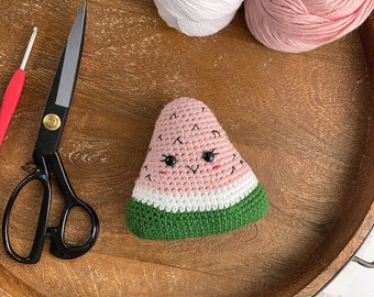 Crochet Watermelon Pattern - Instant Download - Amigurumi Pattern