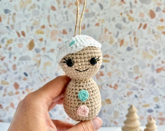 Crochet Gingerbread Ornament Pattern - Instant Download - Amigurumi Pattern