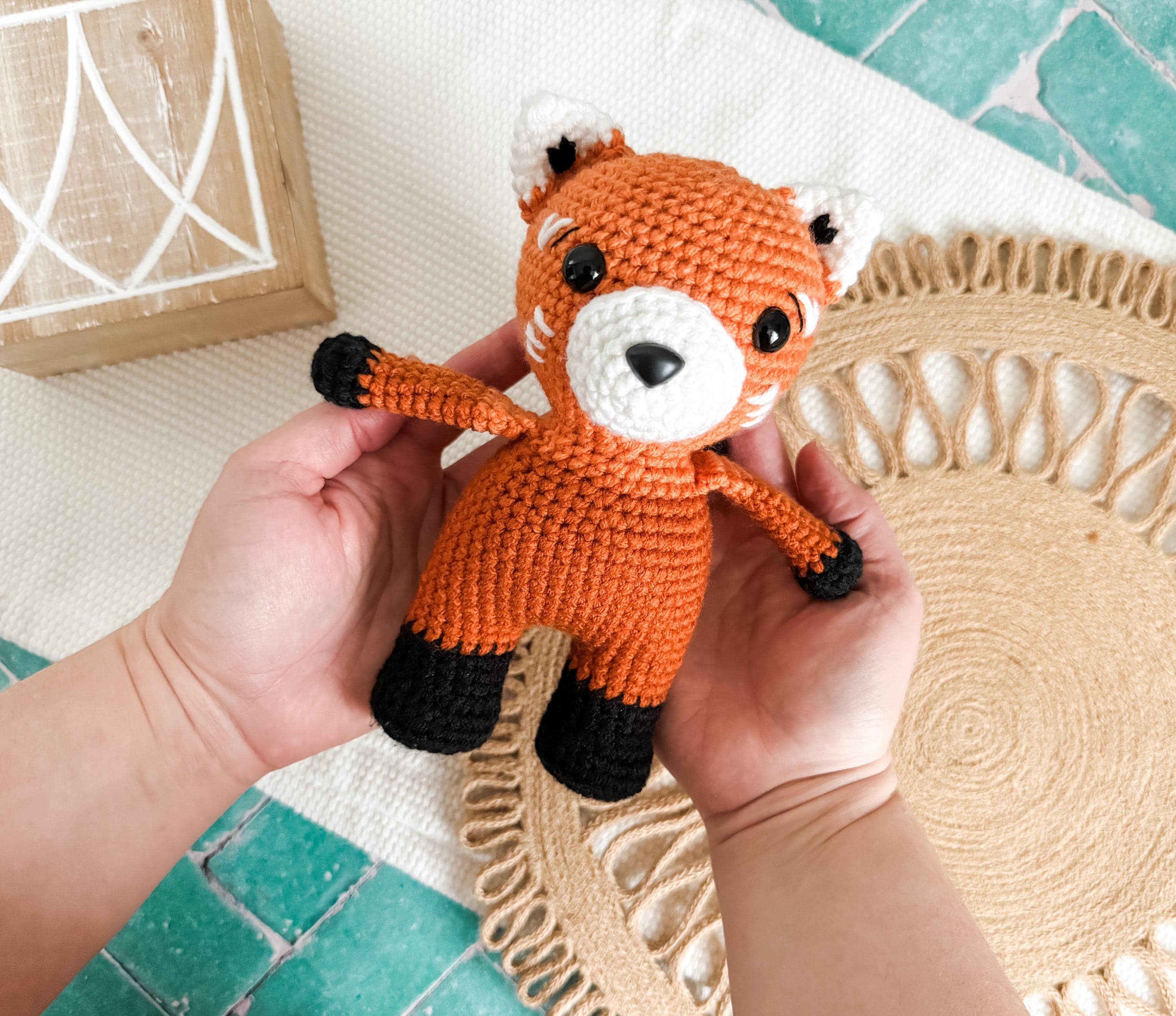39 Red Panda Crochet Patterns for Adorable Handmade Gifts 4 Crochet Mini Red Panda