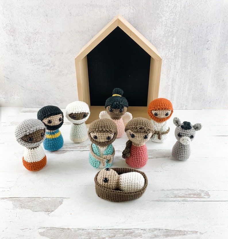 Crochet Nativity Set Pattern - Instant Download - Amigurumi Pattern - Etsy
