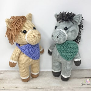 Amigurumi Horse and Donkey Pattern Instant Download Crochet Pattern image 10