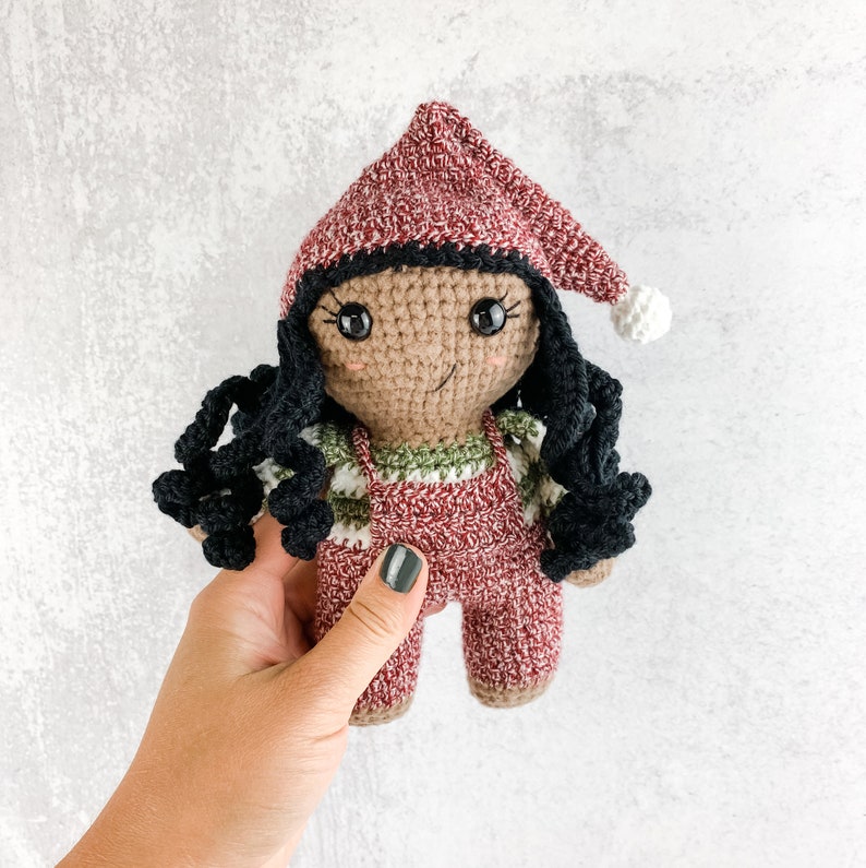 Crochet Mini Elf Pattern Instant Download Amigurumi Pattern image 3