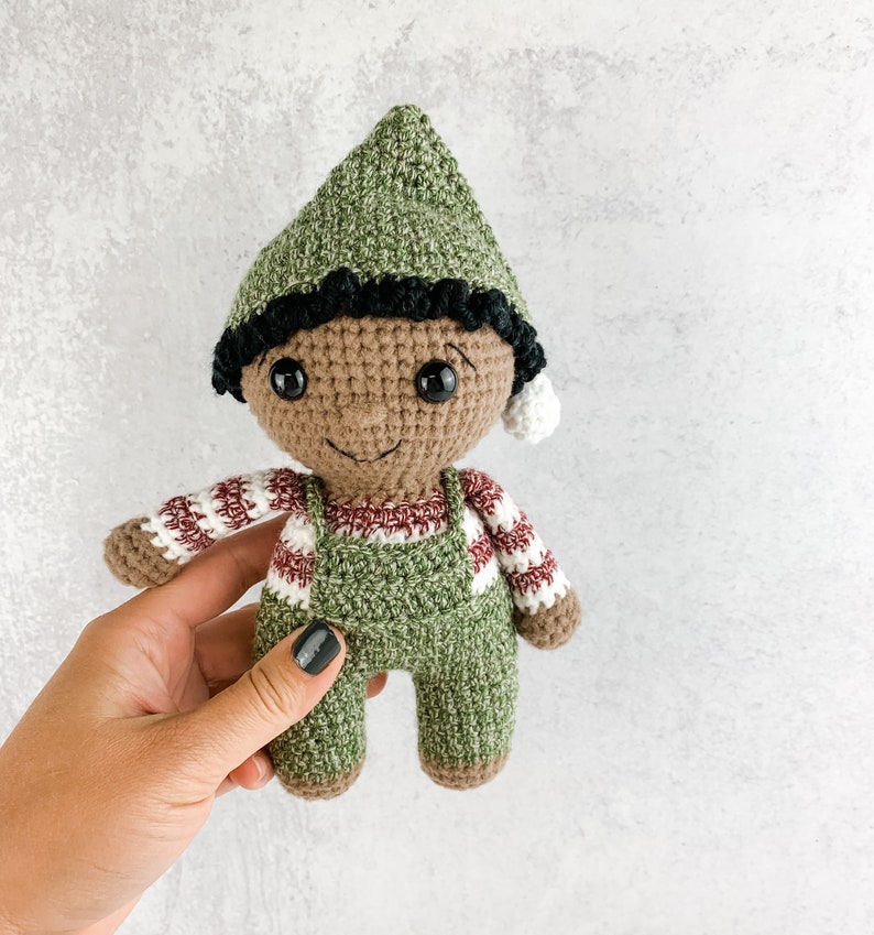 Crochet Mini Elf Pattern Instant Download Amigurumi Pattern image 7