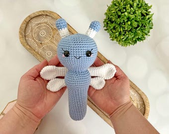Crochet Dragonfly Pattern - Instant Download - PDF Pattern - Amigurumi Pattern