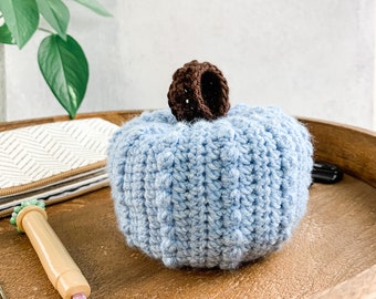 Crochet Berry Fall Pumpkin Pattern - Instant Download - Amigurumi Fall Pumpkin Pattern