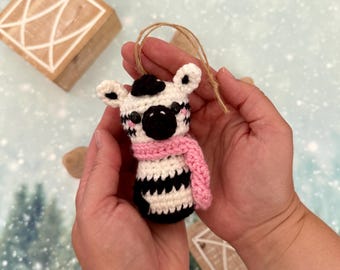 Crochet Zebra Ornament Pattern - Instant Download - Amigurumi Pattern