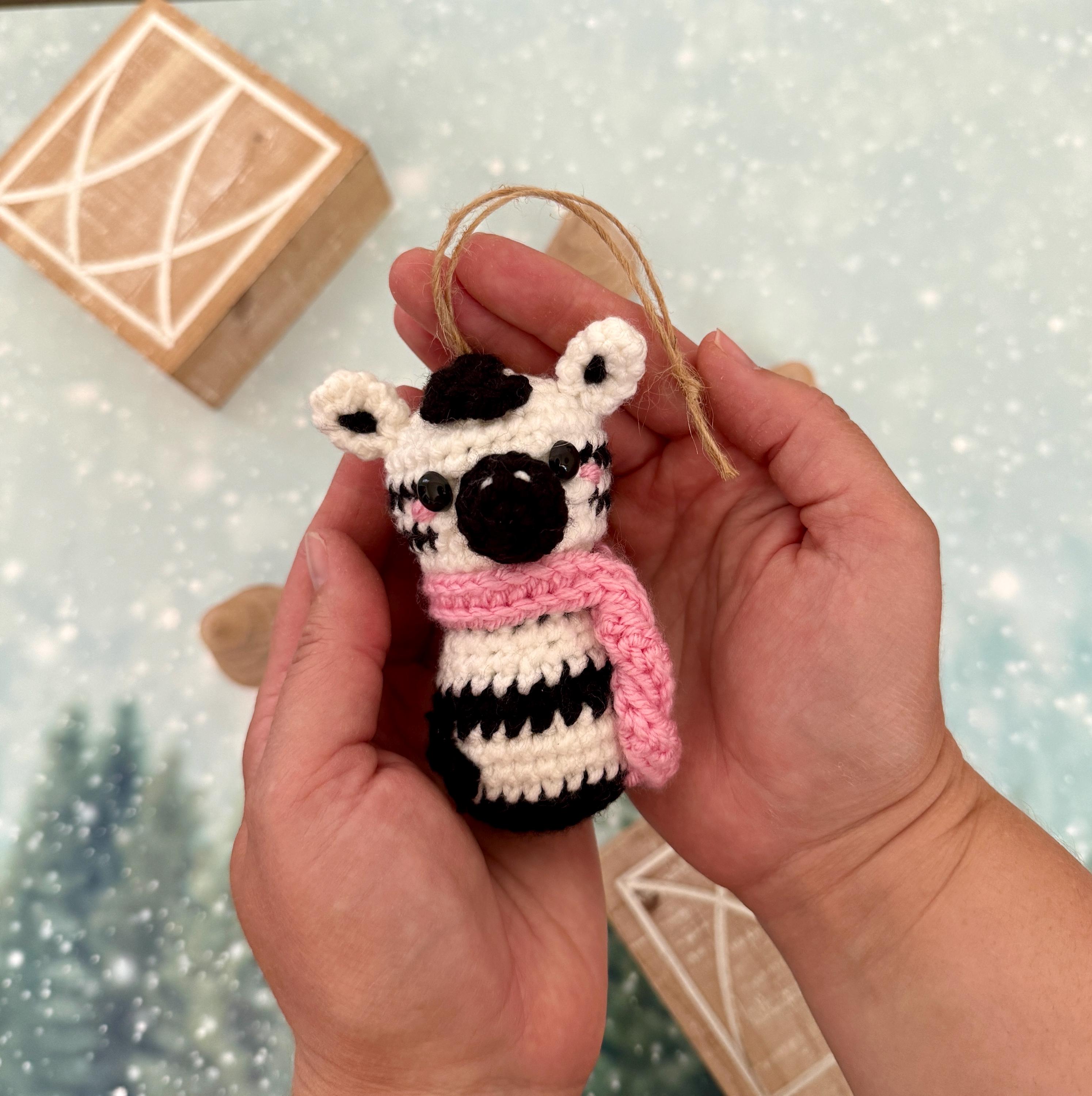40 Zebra Crochet Patterns for Amigurumi, Blankets, Nursery Decor, and Handmade Gifts 4 Crochet Zebra Ornament