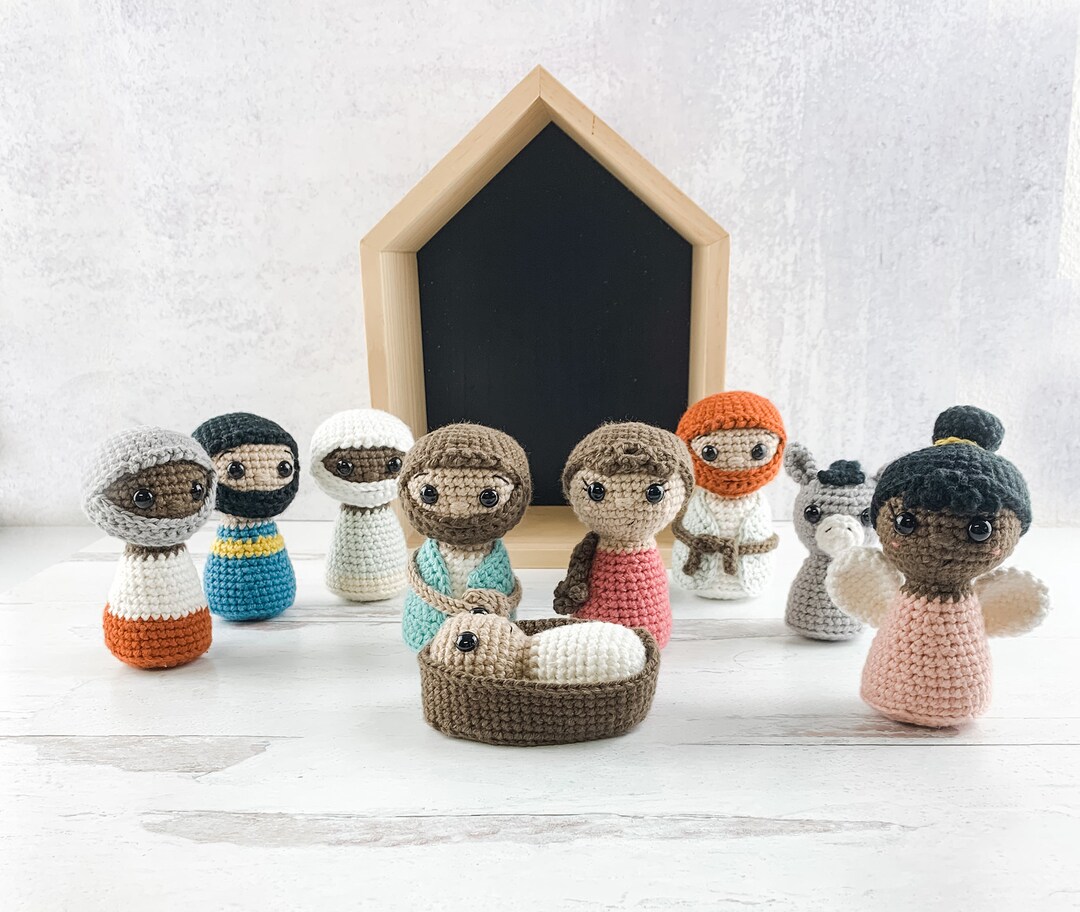 Crochet Nativity Set Pattern - Instant Download - Amigurumi Pattern - Etsy