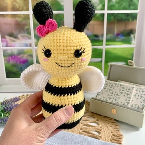 Crochet Bee Pattern - Instant Download - PDF Pattern - Amigurumi Bumble Bee Pattern image 4