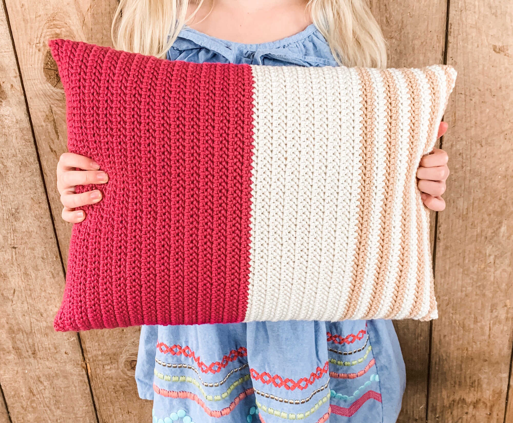 Crochet Throw Pillow Pattern Instant Download Etsy Sweden