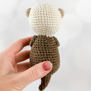 Patron de loutre au crochet Téléchargement immédiat Patron Amigurumi image 8