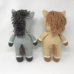 Amigurumi Horse and Donkey Pattern Instant Download Crochet Pattern image 9