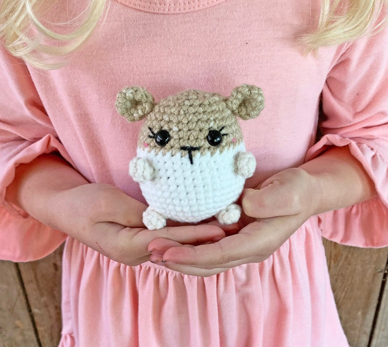 Crochet Hamster Pattern Instant Download Amigurumi Pattern PDF image 3