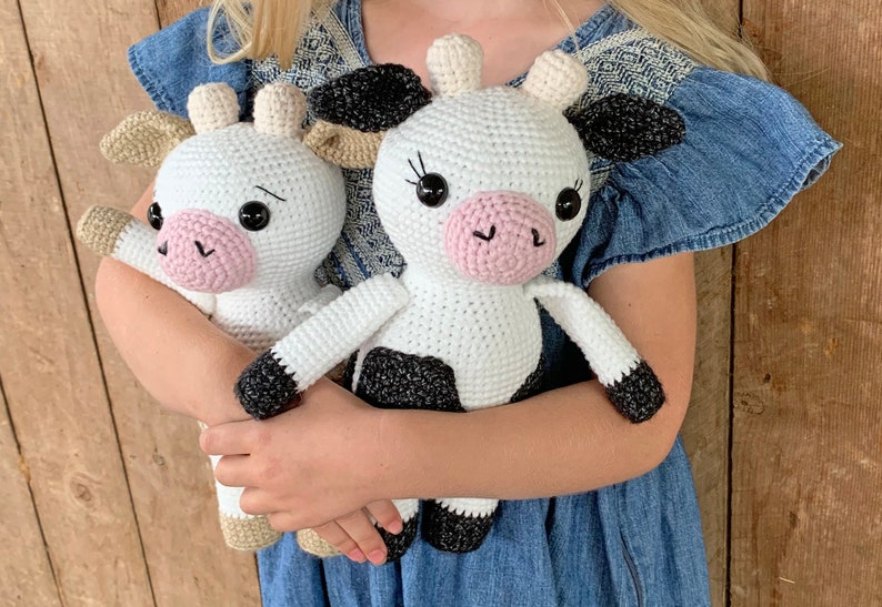 Amigurumi Cow Pattern PDF Instant Download Crochet image 6