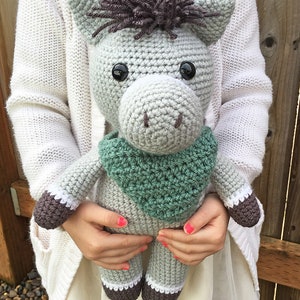 Amigurumi Horse and Donkey Pattern Instant Download Crochet Pattern image 4