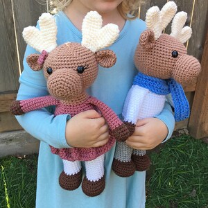 Amigurumi Moose Pattern Instant Download Crochet Moose Pattern image 3